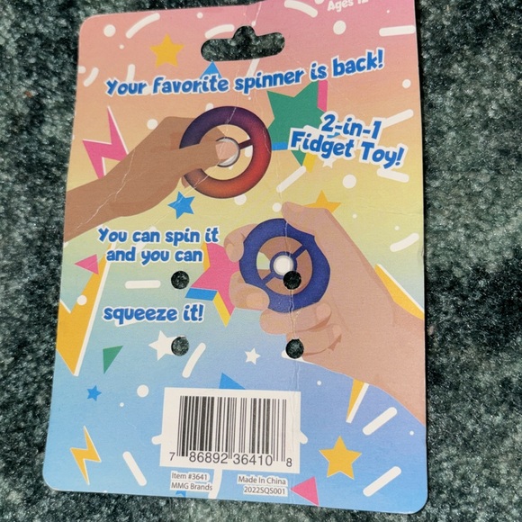 “SQUEEZE SPINNER”FIDGET TOYS LOT OF 11 (NEW)! - Picture 7 of 7